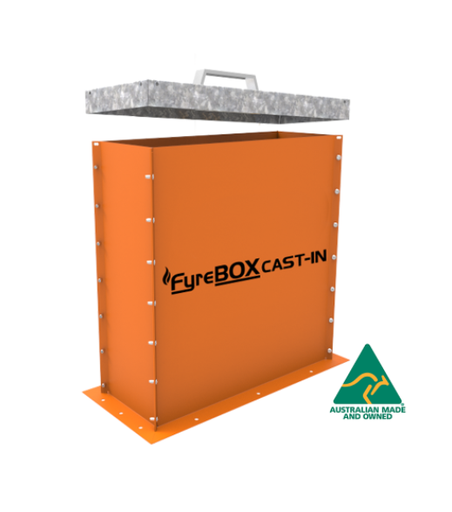 [11FYABOXCI175] Trafalgar SuperSTOPPER Cast-In 175 x 125 x 380mm