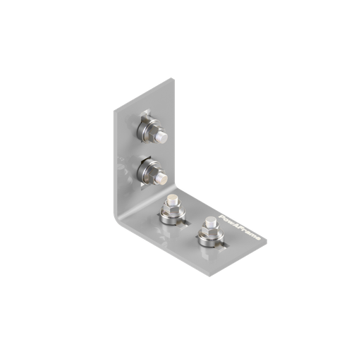 [28PF80AB] PowAFrame 80 Angle Bracket (4 Hole)