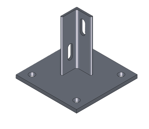 [28PF50BP] PowAFrame 50 Base Plate