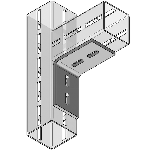 [28PF50AB] PowAFrame 50 Angle Bracket (4 Hole)