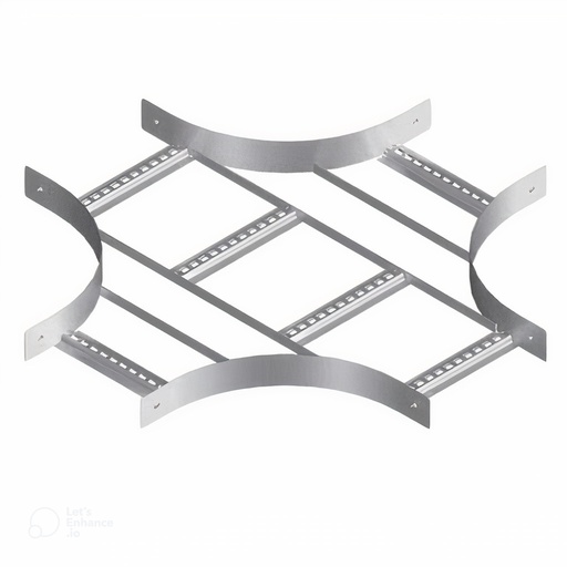 [08NEMAX6003H] [SPECIAL ORDER] Nema 1 Cable Ladder 600 300 Radius Cross Intersection HDG