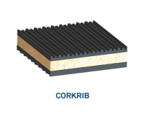 [16WPRIB] [SPECIAL ORDER] Waffle Pad Corked Ribbed 100mm x 100mm x 25mm 