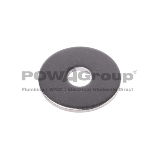 [07AFWAS316MG] M5 Washer Flat Mudguard 4.6 Z/P x 31.5mm OD (3/16&quot; x 1-1/4&quot;)