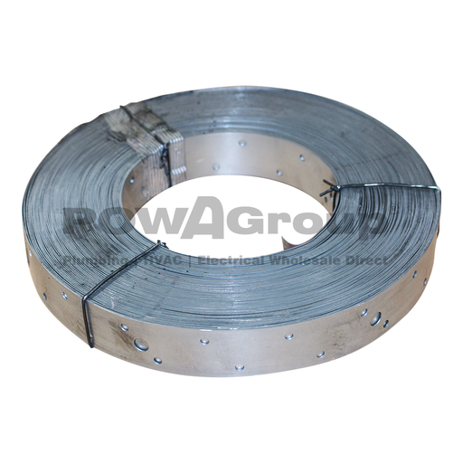 [05PSR2525] Perforated Strapping Galvabond Metal 25mm wide x 25metre Roll