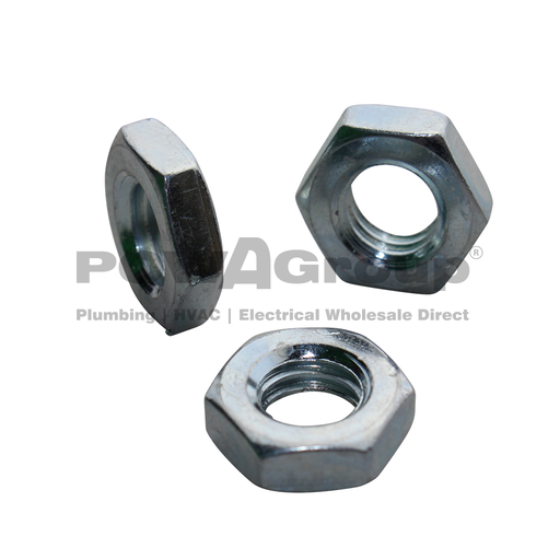 [07HNM10LJ] M10 Nut Hex Lock Jamb 8.8 Z/P