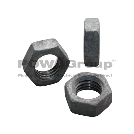 [07HNM20LJG] *PO* M20 Nut Hex Lock Jamb 8.8 Gal