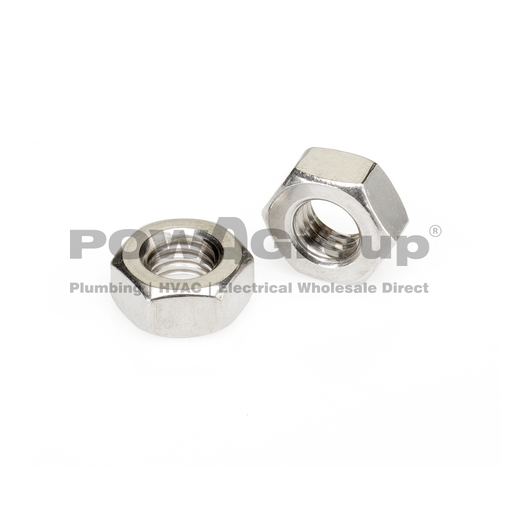[07HNM20SS4] *PO* M20 Nut Hex 304 S/S