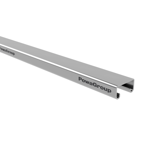 [09SOH206] Strut SOLID Heavy Duty Galvabond 41mm x 21mm x 2.5mm x 6 Mtrs