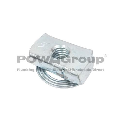 [09TOPSPRNM10] Strut Nut -  TOP Spring Nut Z/P M10