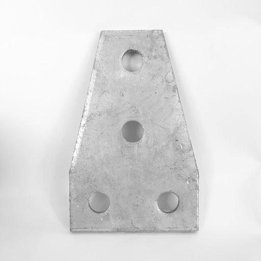 [09WT4H] Wide Tapered T-Joiner Bracket 4 Hole 90 x 140mm