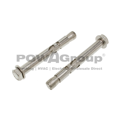 [02ACSSA002] Sleeve Anchor S/S Hex Head 6.5mm x 35mm