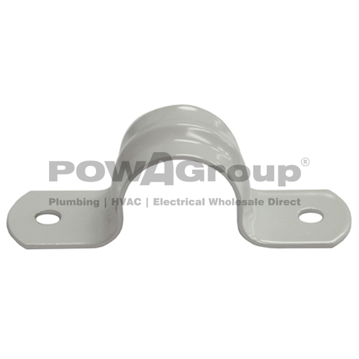 [10SADPVC040] Saddles Light Duty PVC Powder Coated 40mmOD = 42.8mm