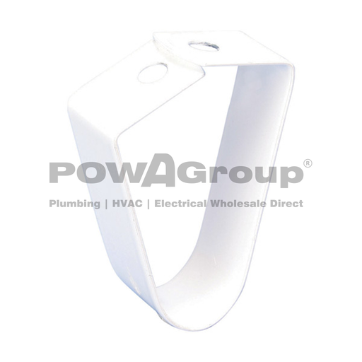 [10PBW50] Pear Band White P/Coated 50mm NB Size M10 x 60mm OD
