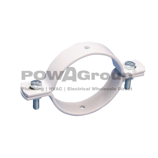 [10DBPVC315HD] [SPECIAL ORDER] Double Bolted Clamp H/ Duty 40widex6mmThick 315mm OD for HDPE & PVC Pipe