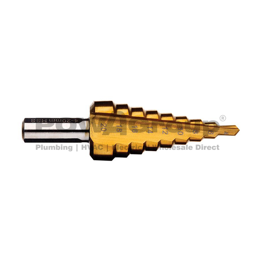 [12DBS422] Step Drill Bit 4-22mm