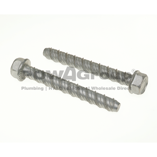 [02ASHSB005G] (Special Order) Screw-in Bolt Hex Head Concrete Anchor GAL 6mm x 50mm