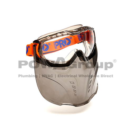 [14SGOGVSH] *PO* Safety Vadar Goggle Shield - Anti-Fog - Clear Lens 5000