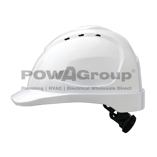 [14HHV9LW] Hard Hat V9 Low Rise Vented - White