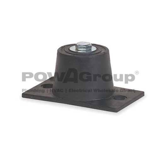 [16VFM1530] Neoprene Wall Bracket Mount Red 15 - 30kg M8