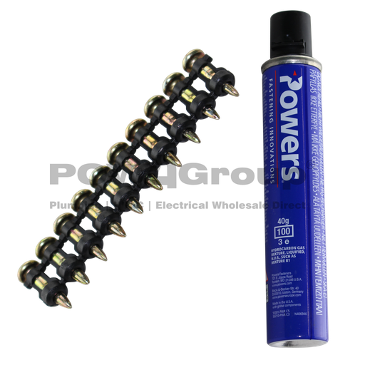 [20C5SHPINGAS17] *PO* TRAK-IT C5 PWRS 17mm Hard Concrete Step Pins & 1x Fuel Cell [Box 700]