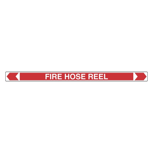 [22AFPMK955] Pipe Marker ;- Fire Hose Reel 50mm x 380mm(R)
