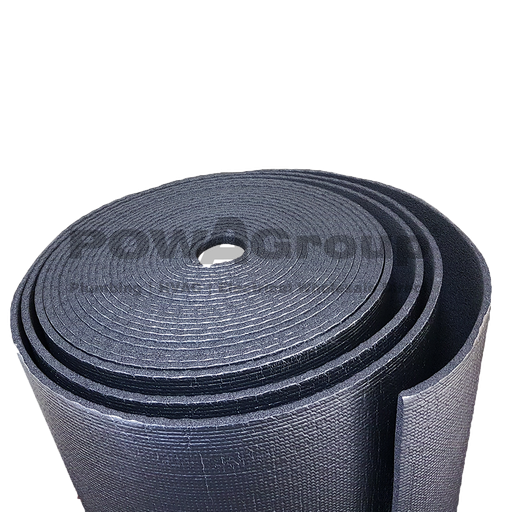 [25E4Z151215] Powatherm Ecoflex Protec 4Z Roll of Flat Sheet - 15mm Thick x 1mtr Wide x 15mtr Roll (NO Adhesive)