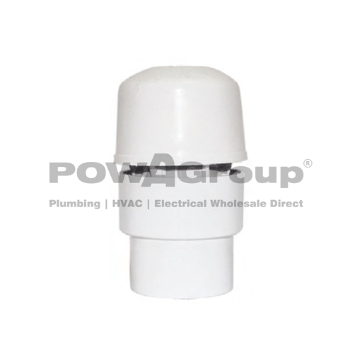 [29AAV32507] POWAPIPE Air Admittance Valve To Suit 32 40 & 50 mm 9ltrs / Sec