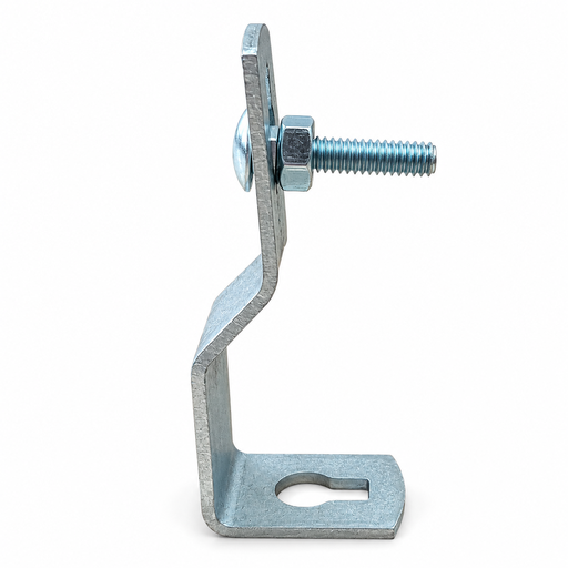 [10MULTICLEVIS] Clevis Hanger PowAFix Multi Clevis M10 with 1/4 Cuphead Bolt & Nut + 2 x M10 Nuts (Allthread Bracket)