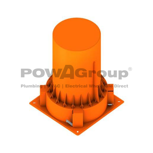 [11AFPRV040SS] FYA-DEFENCE Promat High Cast-in Fire Collar 100mm PSS-100 - Orange Services