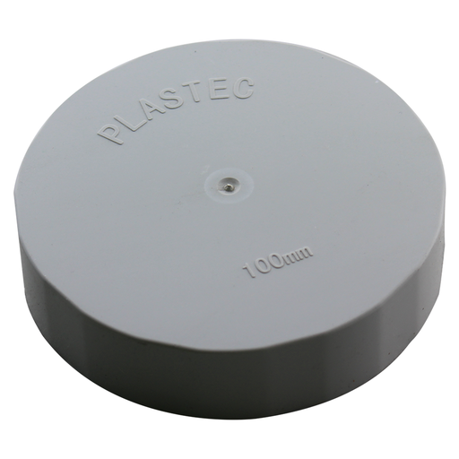[27DWVCAP100] PVC Dust Cap DWV 100mm