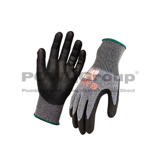 [14GCUTRES8] Glove Arax Touch Polyurethane Dipped Cut 5 Resistant - Size 8 (M)
