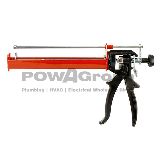 [02CLKGUN390] Caulking Gun FIS AM to fit Chemical Anchor FISCHER FIS FIS V360S & EM390S - EXPOXY RESIN MORTAR 550gm / 390ml 