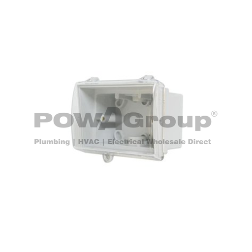 [08MBWPECCL] *PO* Weatherproof Mounting Enclosure Clear Cover Lockable