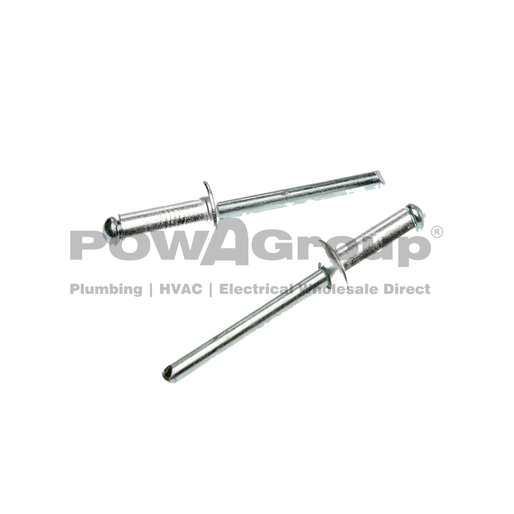 Rivet ASD4-2 Alumin Body/Steel Mndrl Dome Head (1/8