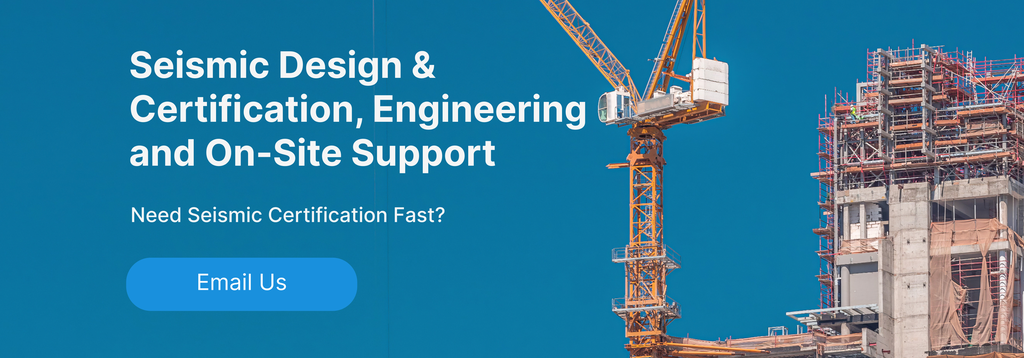 Seismic Design & Certification, Engineering and On-Site Support